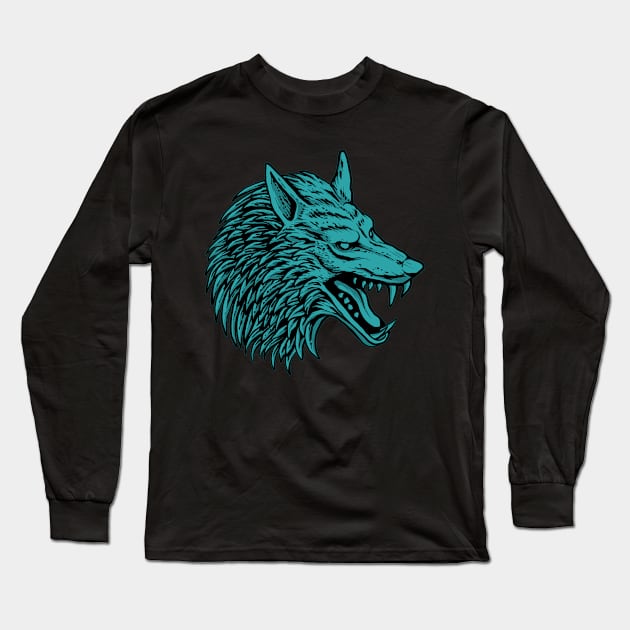 The wolf Long Sleeve T-Shirt by Tuye Project